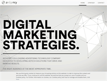 Tablet Screenshot of aedgency.com